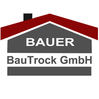 Ein Bild mit dem Logo der Firma Bauer BauTrock GmbH
