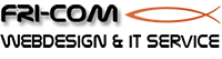 FRI-COM Logo Webdesign